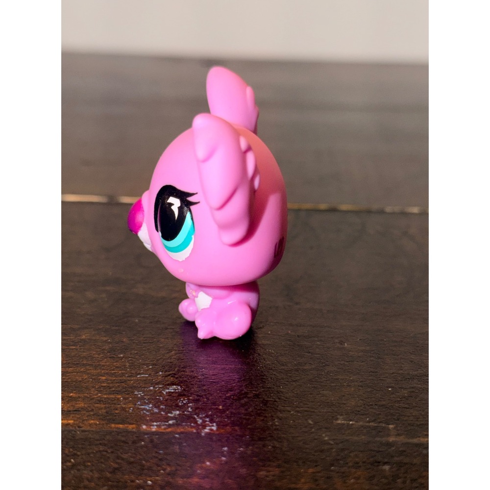 Hasbro Littlest Pet Shop Pink Koala Bear Teal Eyes Bobble Head Figure LPS - Picture 7 of 7